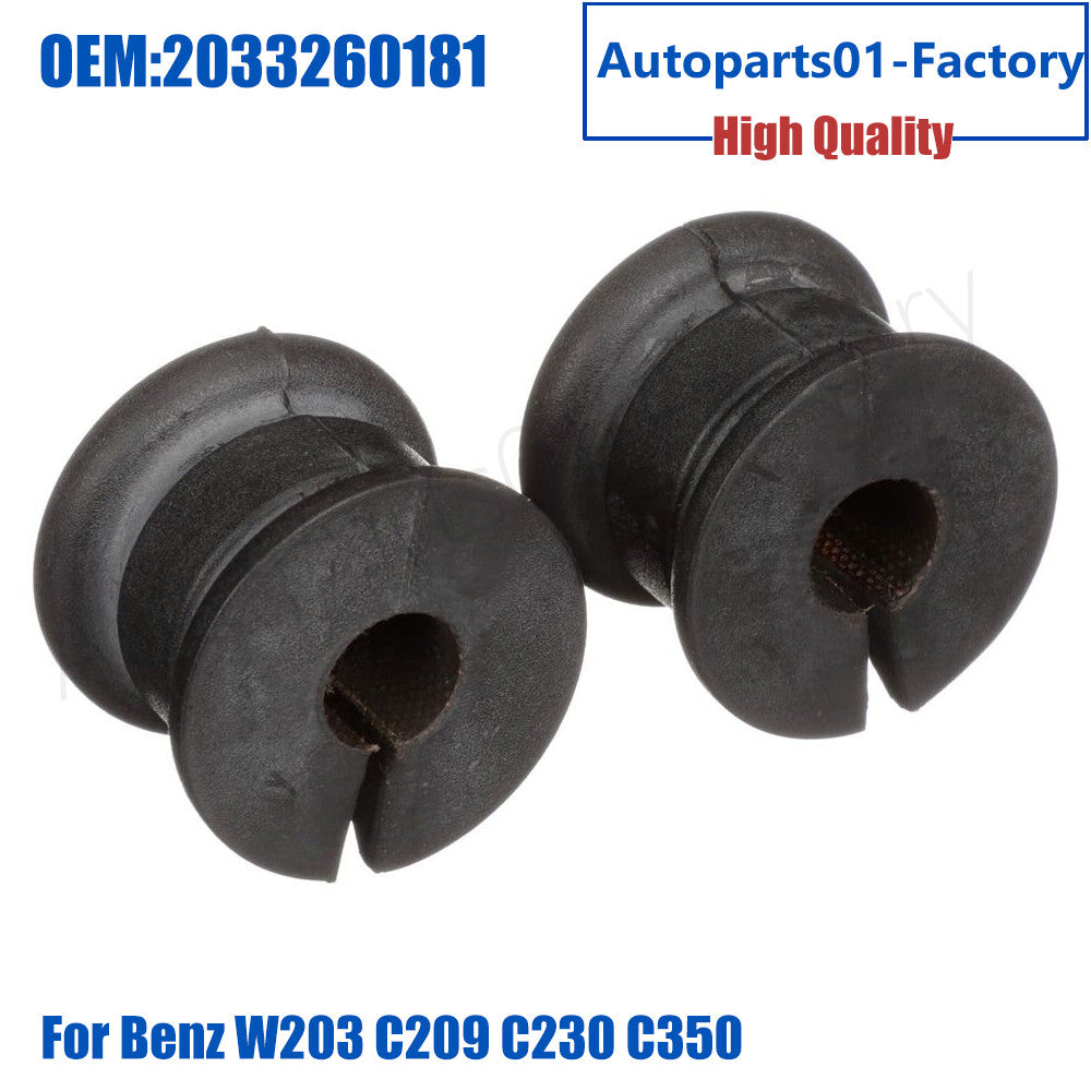 1Pair Rear Suspension Stabilizer Bar Bushing Kit for Benz W203 C209 C230 C350