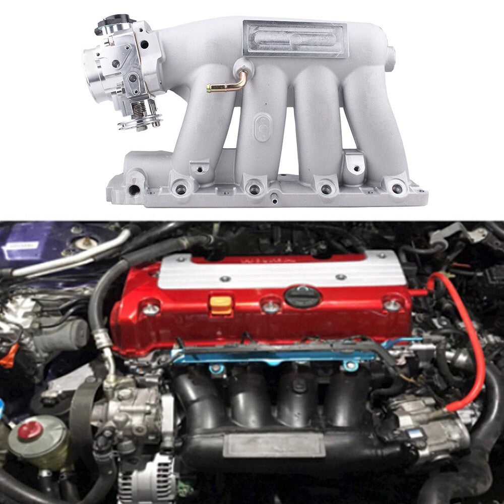 K-Series Intake Manifold+70MM Throttle Body for Honda for Acura K20 K24 K24A2 K20Z3