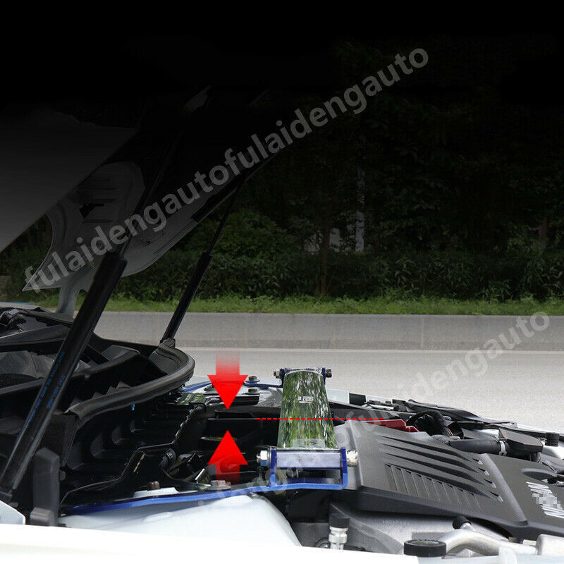 Silver Aluminium Front Hood Tension Bar Balance for Nissan Teana Altima 2019-22