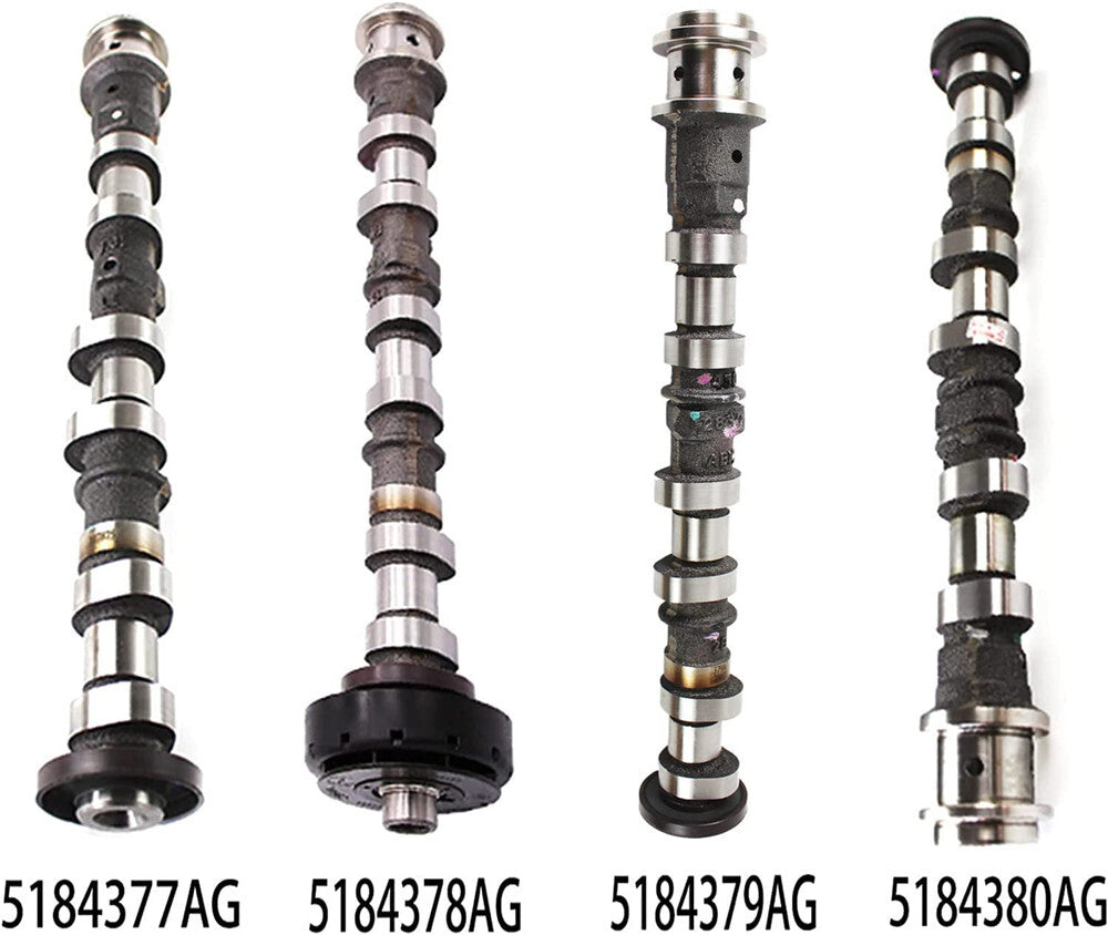 Intake Exhaust Camshafts 4 Adjuster Kit Phaser for Jeep for Dodge 1500 11-18 3.6L