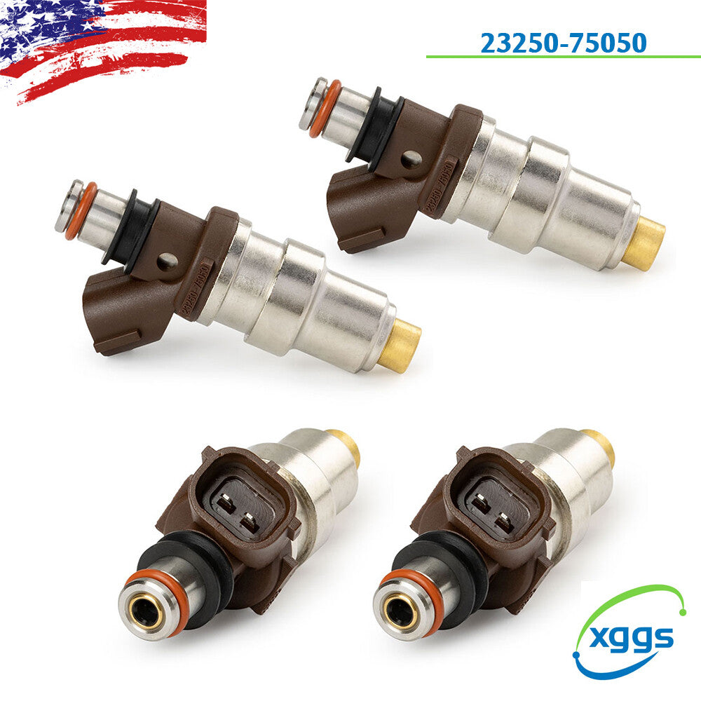 4Pcs Fuel Injectors for Toyota Tacoma T100 4Runner 1995-2000 2.7L L4 23250-75050
