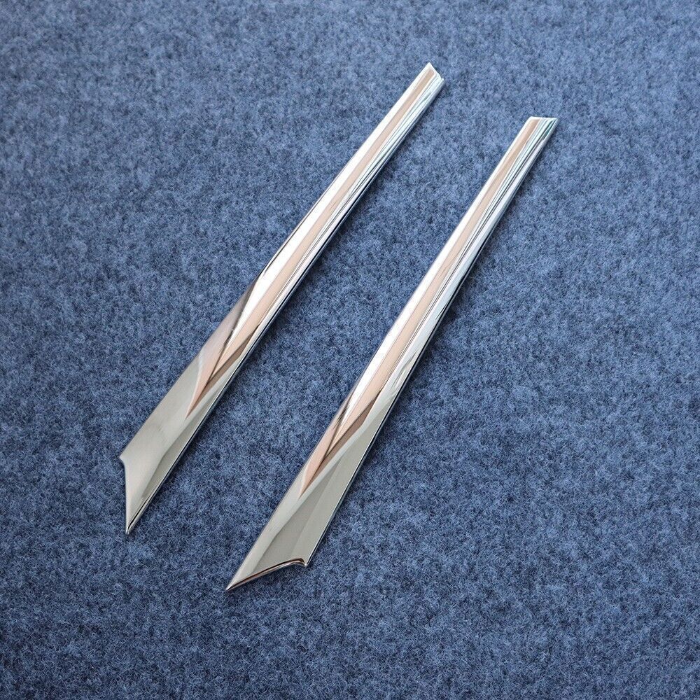 2X ABS Chrome Rear Tail Trunk Molding Cover Trim For 2020-2024 for Mazda CX-30 CX30