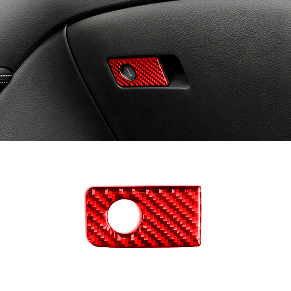 15-Piece Red Carbon Fiber Interior Protective Cover Kit for Infiniti Q50 and Q60 (2014-19)