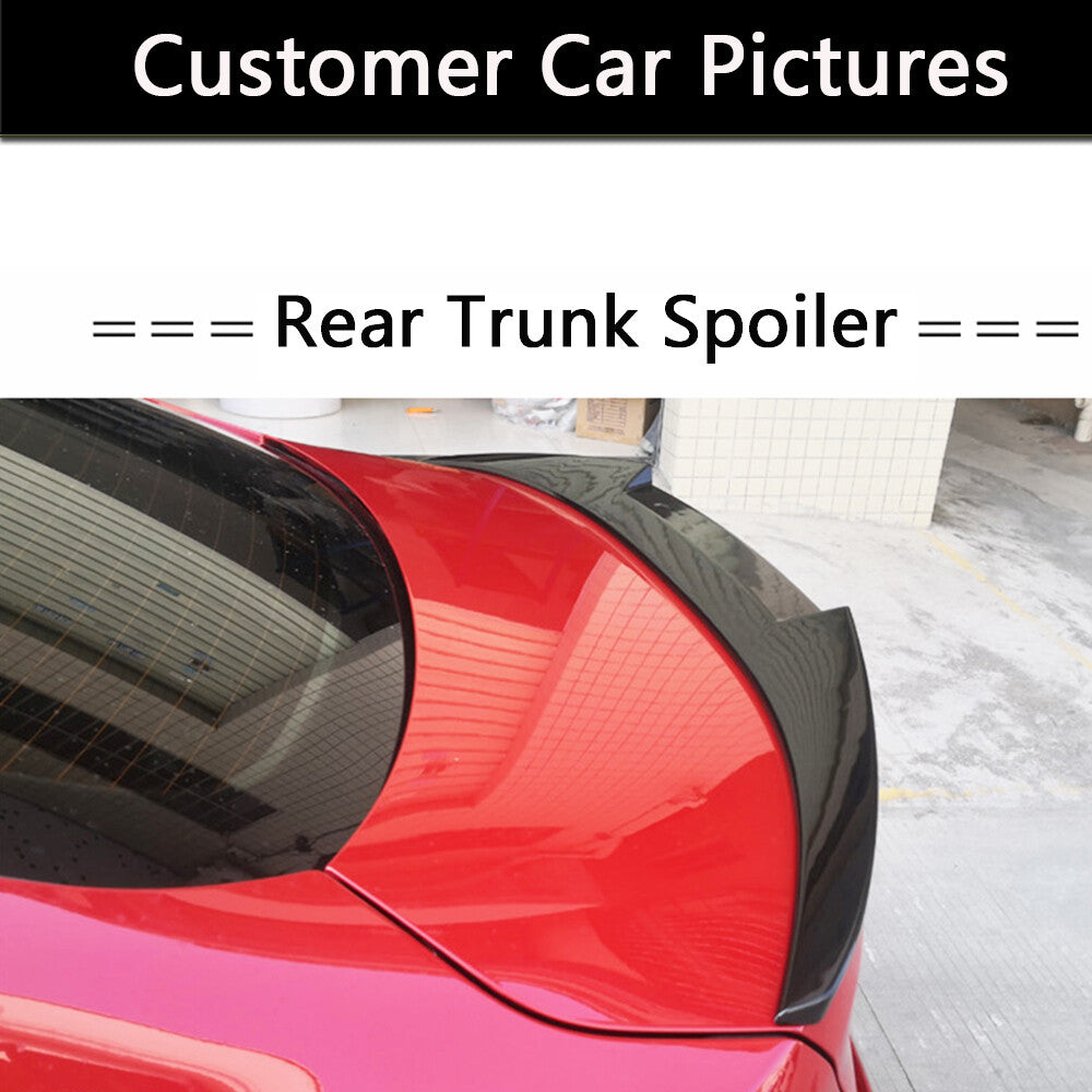 for BMW 2Series F44 Gran Coupe 4D 2021+ Carbon Fiber Rear Trunk Spoiler Wing