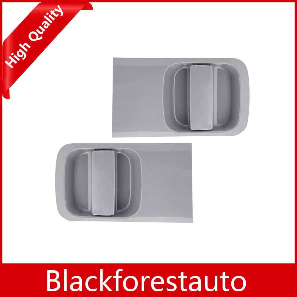 2 Gray Rear Outside Door Handle Fit 2007-18 for Hyundai H1 Grand Starex Left Right
