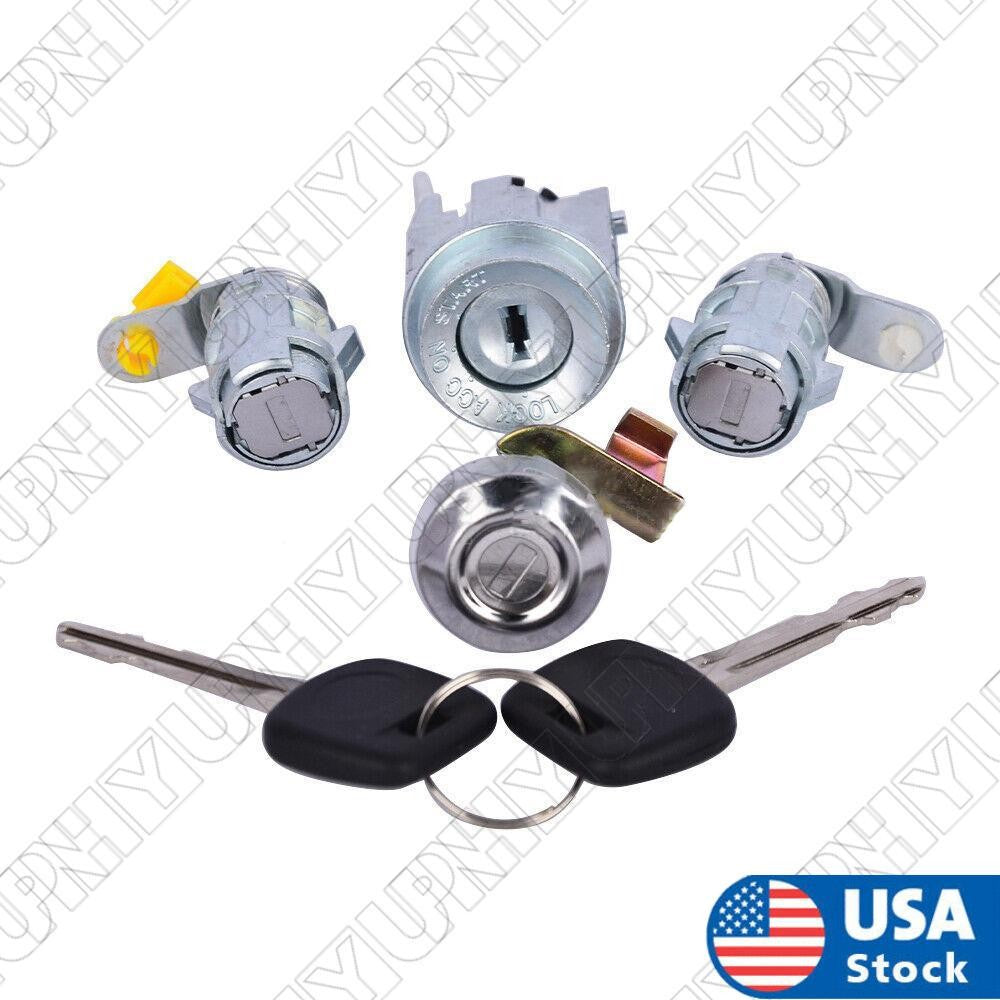 1 Set of Door Lock Key Ignition Barrel or for Toyota Pickup Hilux 6905860041 YN140