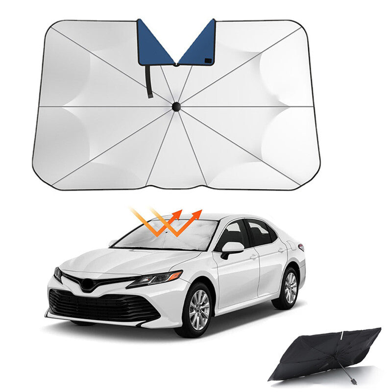 Car Portable Front Window Parasol Sun Protector Sunshade Windshield Umbrella
