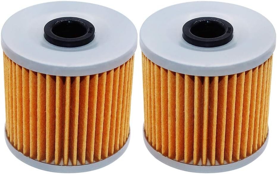 2 Pack Motorcycle Oil Filter for Kawasaki 220 Bayou KLF220 KLF-220 16099-004