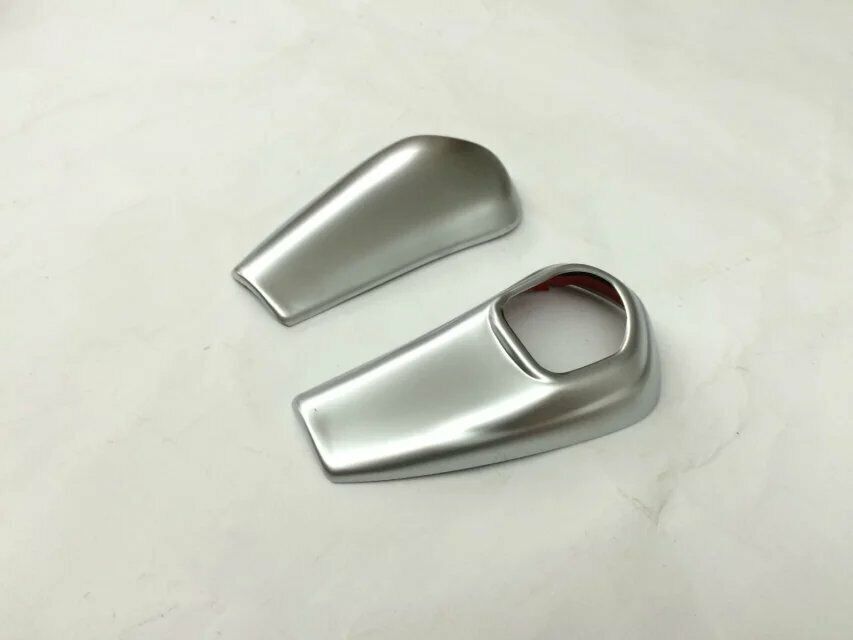 Matte Silver Inner Gear Shift Knob Trim Covers ABS for Honda CRV/CR-V 2012-2016