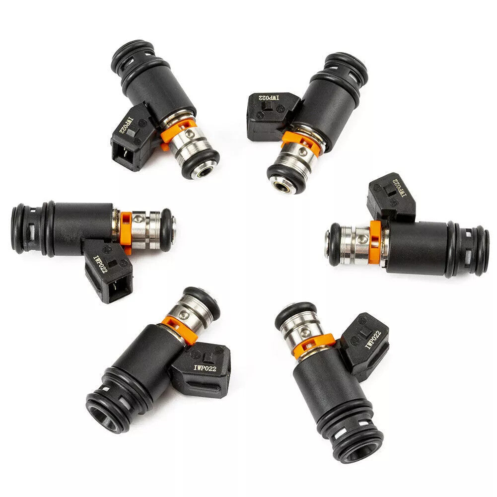 6X Fuel Injectors for VW for Golf for Jetta 1999-2002 EuroVAN 1997 1999 2000 2.8L