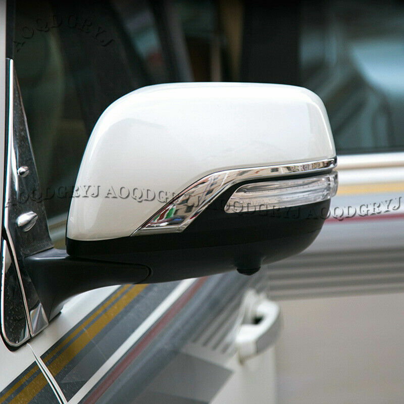 Pearl White Rear-View Mirror Cover Replace for Toyota for Land Cruiser LC200 2016-21