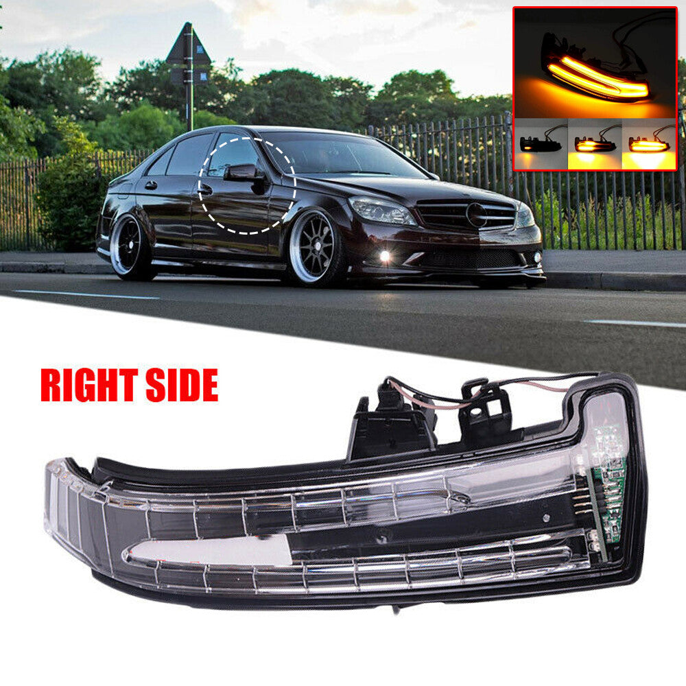 Wing Mirror Indicator Turn Signal Light Lamp for Mercedes W204 W212 W221 Right