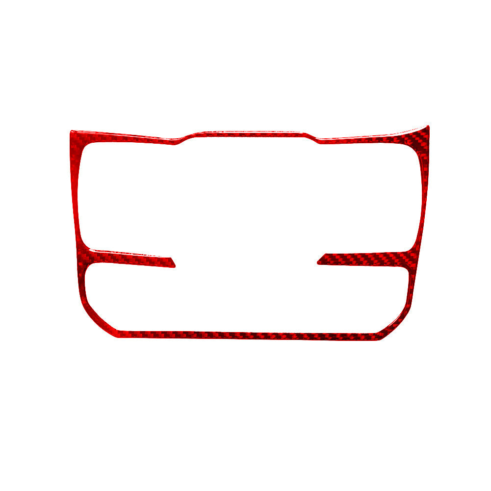 Red Carbon Fiber Window Control Trimming for Jeep for Wrangler JL 2018+ Gladiator 20+