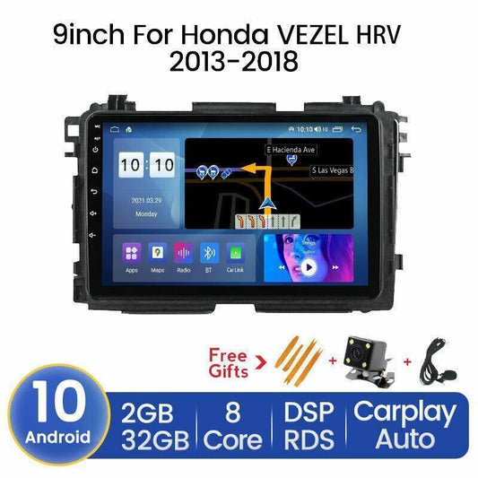 Android 10 8 Core Car GPS Nav Stereo Radio Carplay DSP for HONDA Vezel HR-V HRV