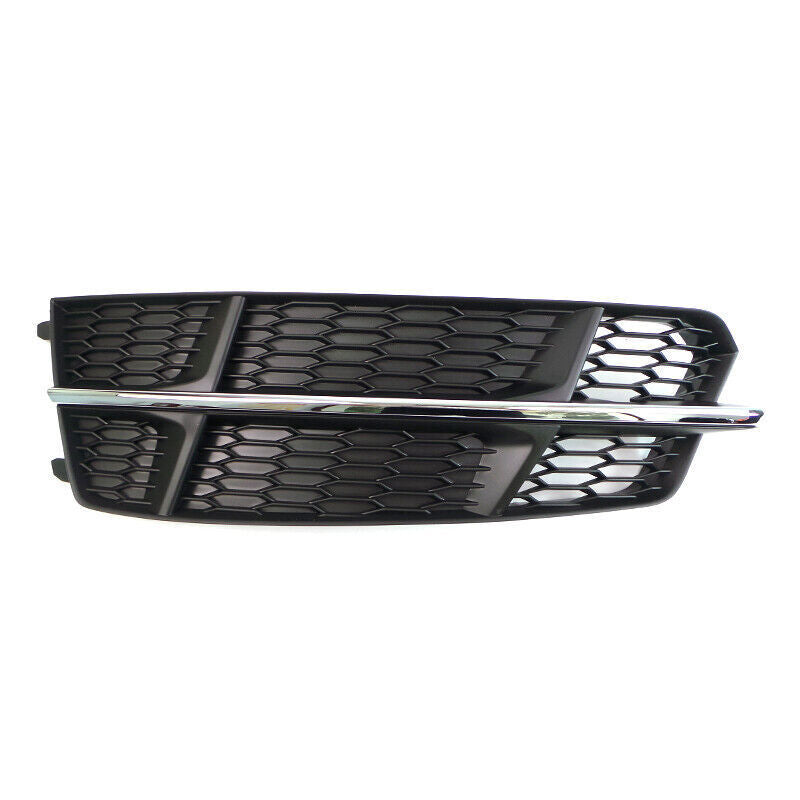 For 2016-2018 for Audi A6 A6L S6 Fog Light Cover Grille Front Bumper Grill Replace2