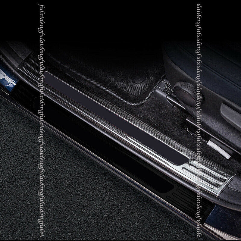 for Mazda CX-30 2020-2022 Black steel Door Sill Cover Scuff Plate Protector Trim