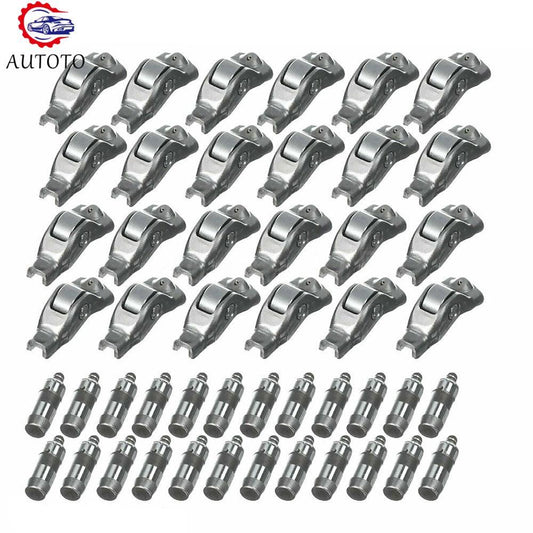 48pcs Engine Rocker Arm And Lifters Set Fits for Ford F-150 for Mustang 3V 4.6L 5.4L