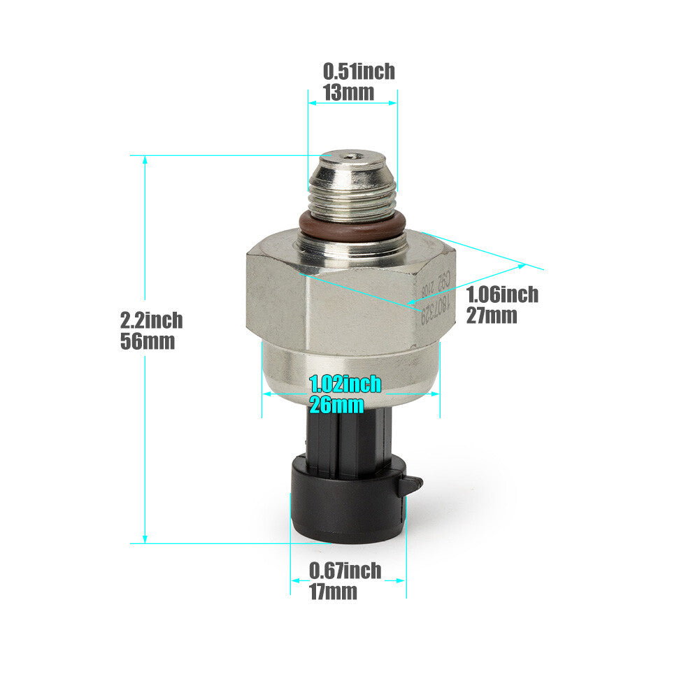 Diesel Injection Control Pressure ICP Sensor w/ Pigtail for Ford F250 F350 7.3L