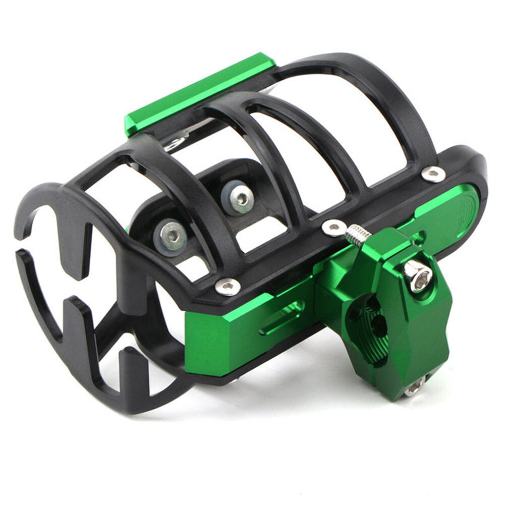Beverage Water Bottle Drink Cup Holder Stand Fit for BMW R1250 R1200 GS ADV LC Green
