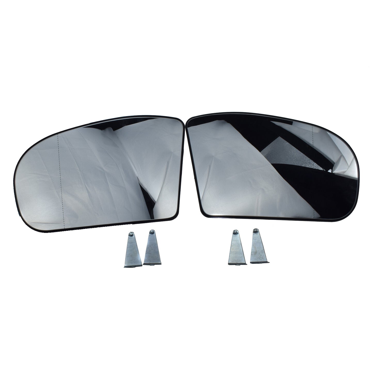 1Set New LH RH Mirror Glass Heated For 2001-07 for Mercedes C E CLASS W211 W203