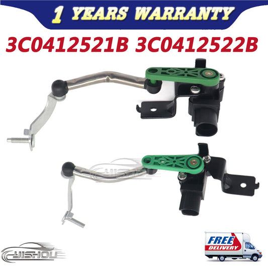 2x New Front Right Left Headlight Level Sensor Fit for Audi Q3 for VW for Golf for Tiguan CC