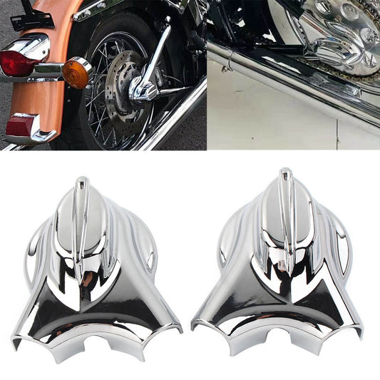 Rear Swingarm Axle Covers Kit Fits for Harley Heritage Softail 2008-2017