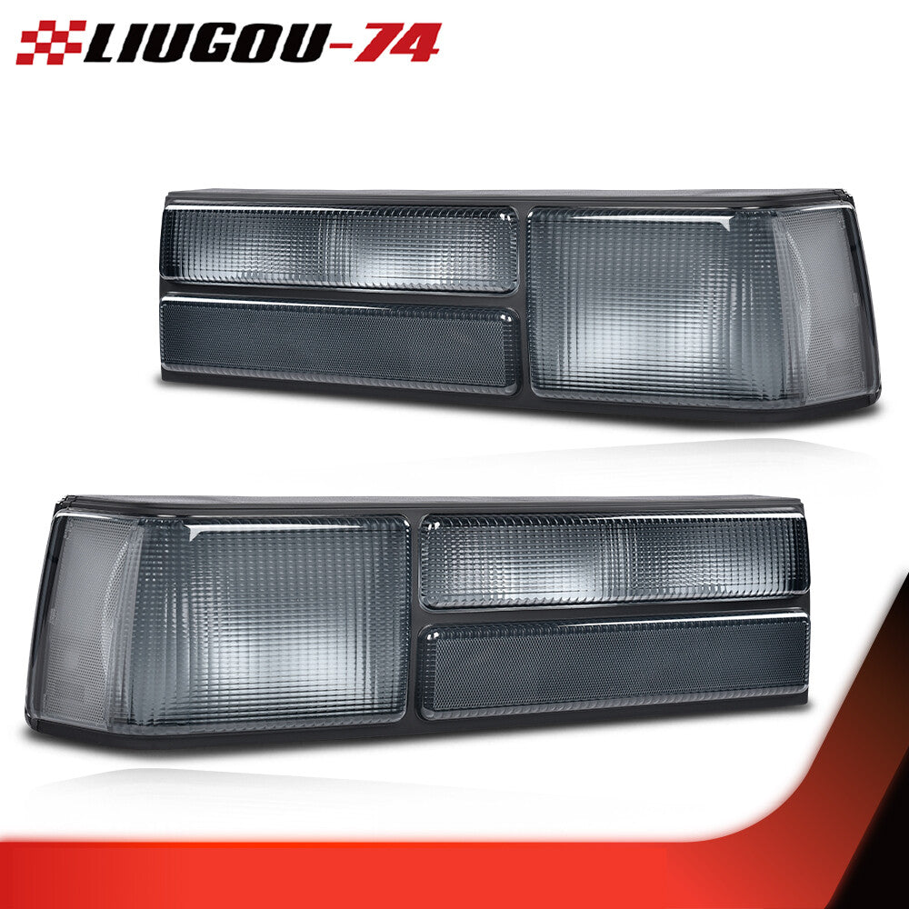 Smoked rear taillights without bulbs suitable for 1987-1993 for Ford Mustangs (all new).