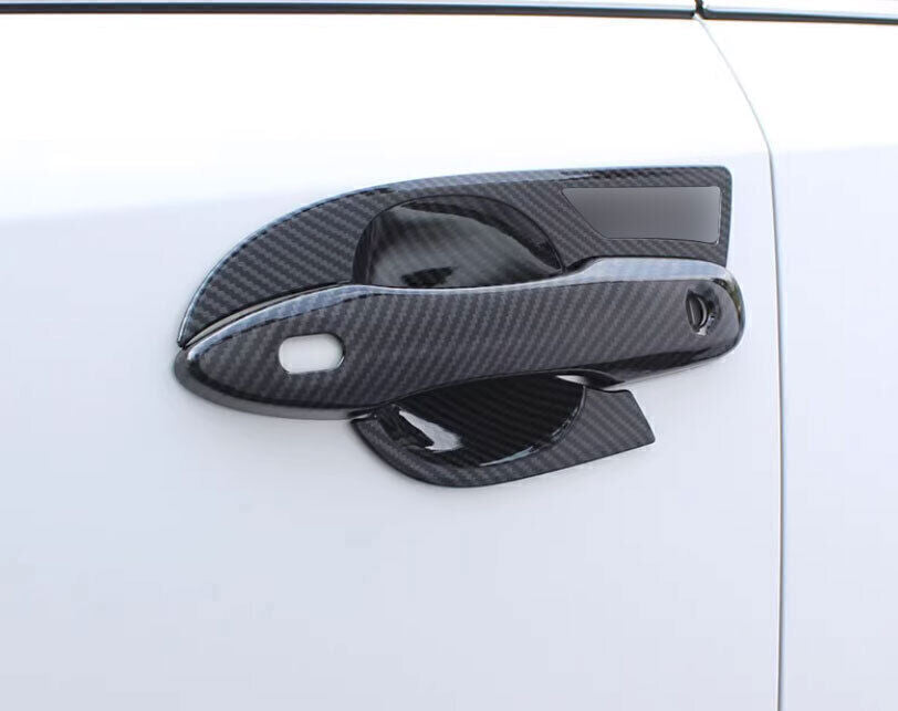 for Toyota for Corolla 20-2024 ABS Carbon Fiber Exterior Side Door Bowl Cover Trim