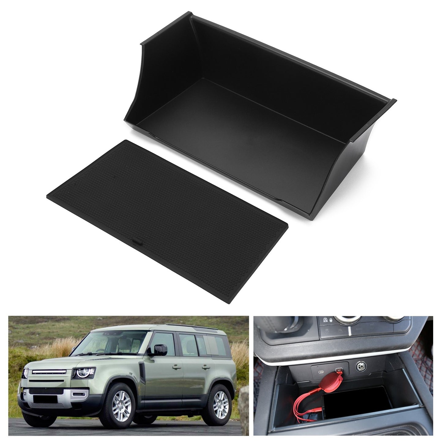Car Central Console Storage Box Extend Storage Space Center Console Organizer