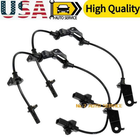 2pcs ABS Wheel Speed Sensor Front Right + Left for Honda Accord 08-12 for Acura TSX