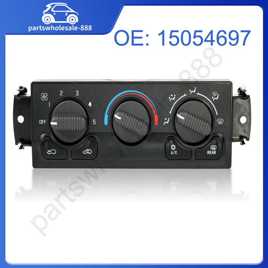 Heater, air conditioning, and climate control module panel suitable for 1999-2002 for Chevrolet Tahoe Silverado for GMC