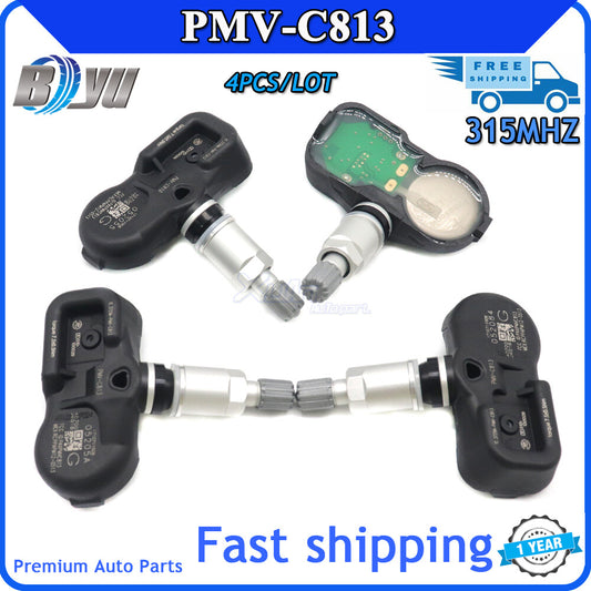 4X TPMS for Infiniti EX35 G35 G37 for Nissan PMV-C813 Tire Pressure Sensors Monitors