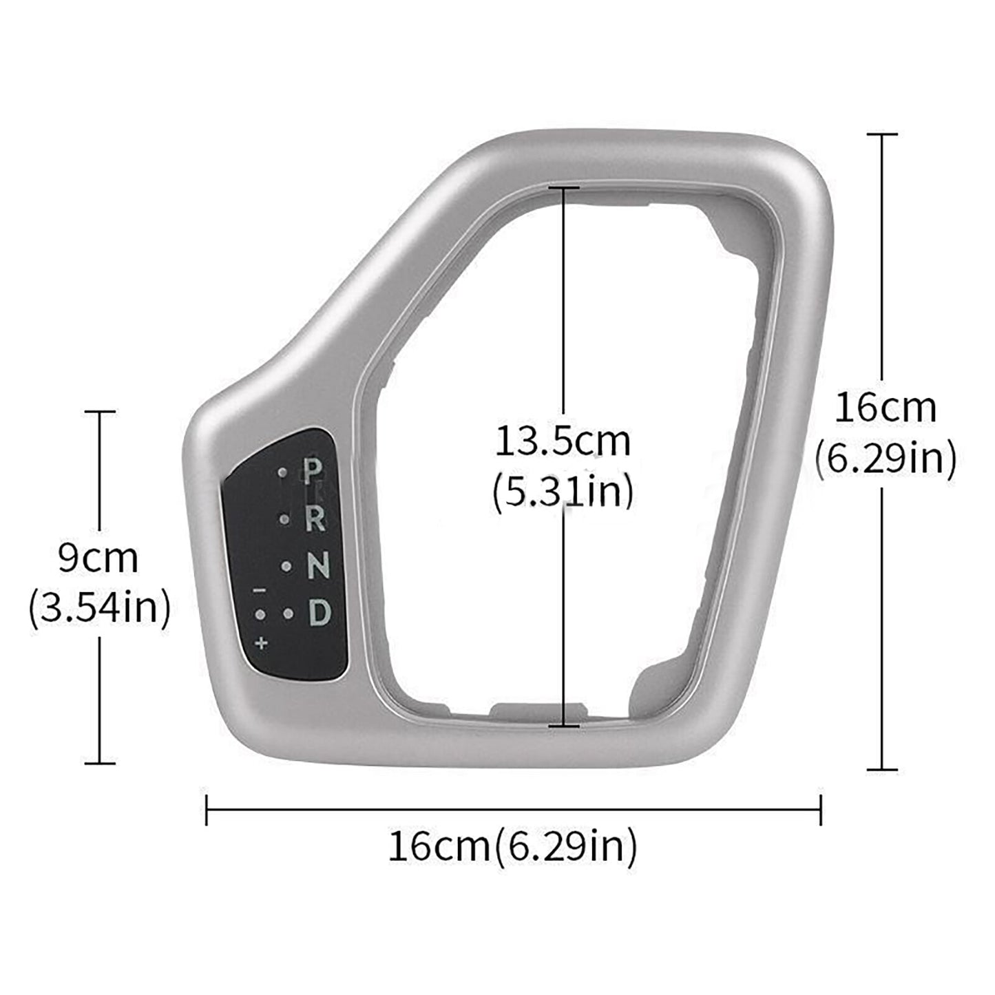 Transmission Center Shifter Bezel Silver for Jeep Cherokee 2014-18 Replace Part