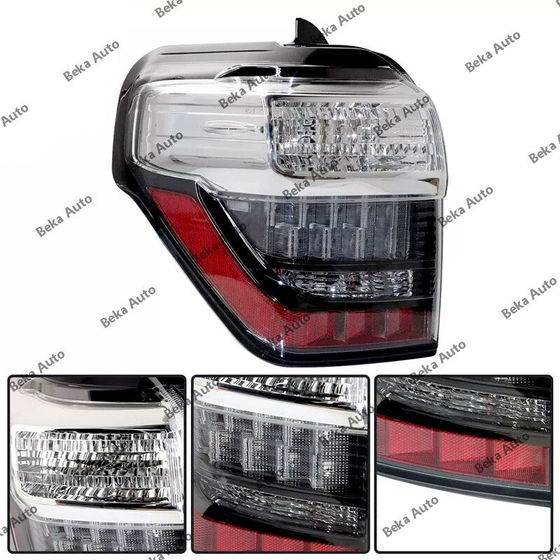 One pair of left and right taillights for 2014, 2015, 2016, 2017-2020 for Toyota 4Runners.