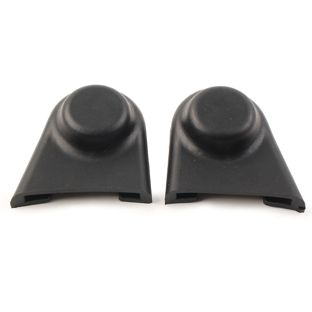 Black Rubber Screw Nut Bolts Covers Waterproof Fit for Harley Touring Motorcycle
