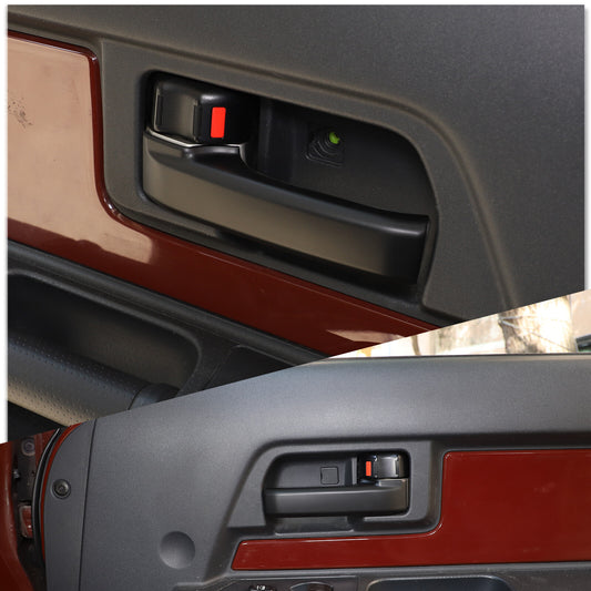 4-Piece Set of Black Taillight Housings and Protective Covers for Mercedes-Benz for Smart (2009-2015)