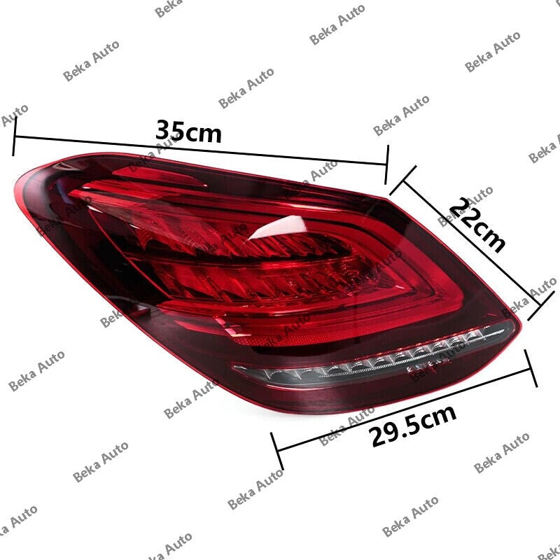1 piece for Mercedes-Benz C-Class W205 C180 C200 2019 2020 Right LED Taillight