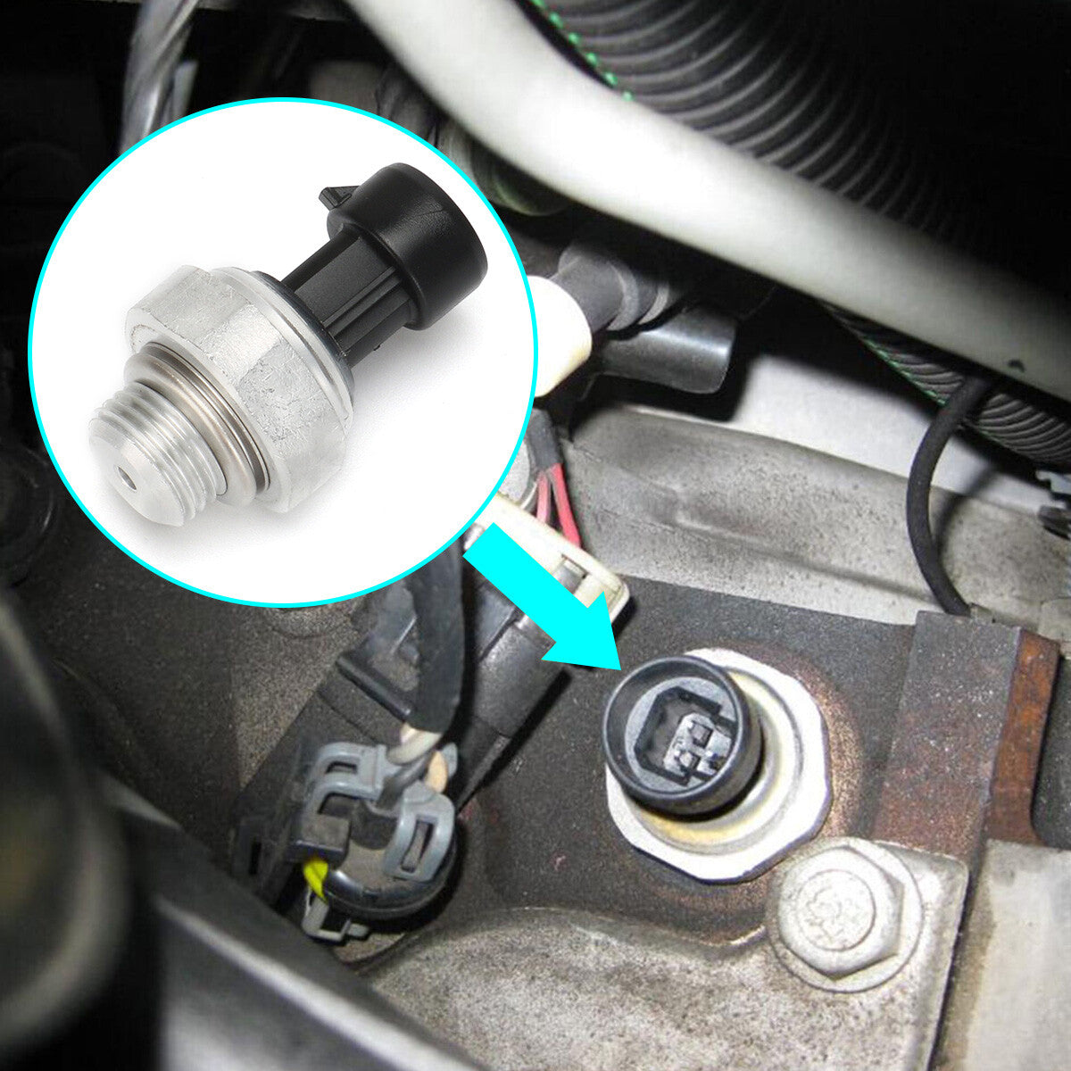 New For GM for Chevrolet 5.3L 6.6L Engine Oil Pressure Switch Sending 12677836 Unit