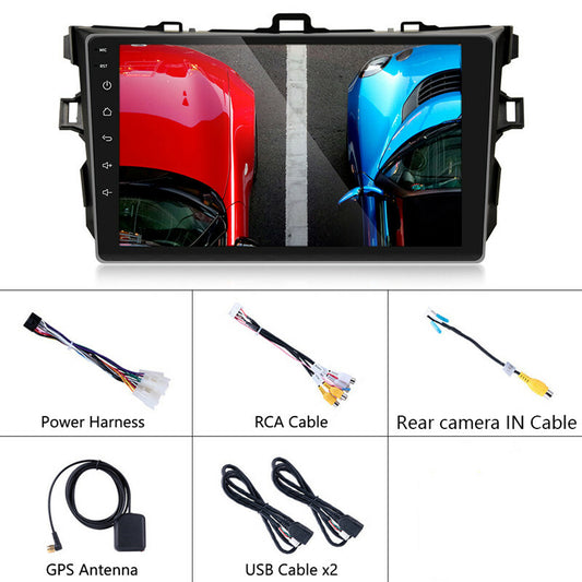 2Din Android Car Radio Multimedia Player GPS Navigation for Toyota for Corolla 06-12