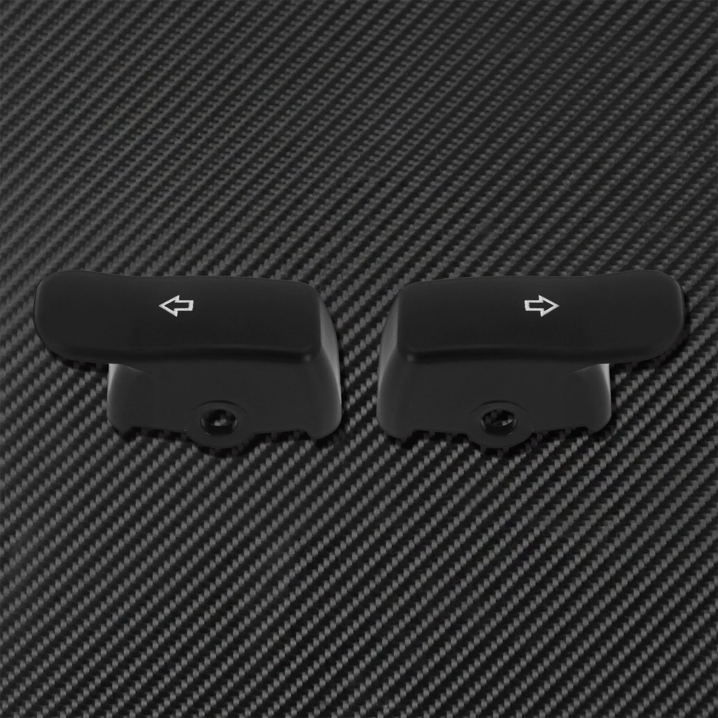 1Pair Motorcycle Black Turn Signal Extension Caps Fit for Harley XL Softail Dyna
