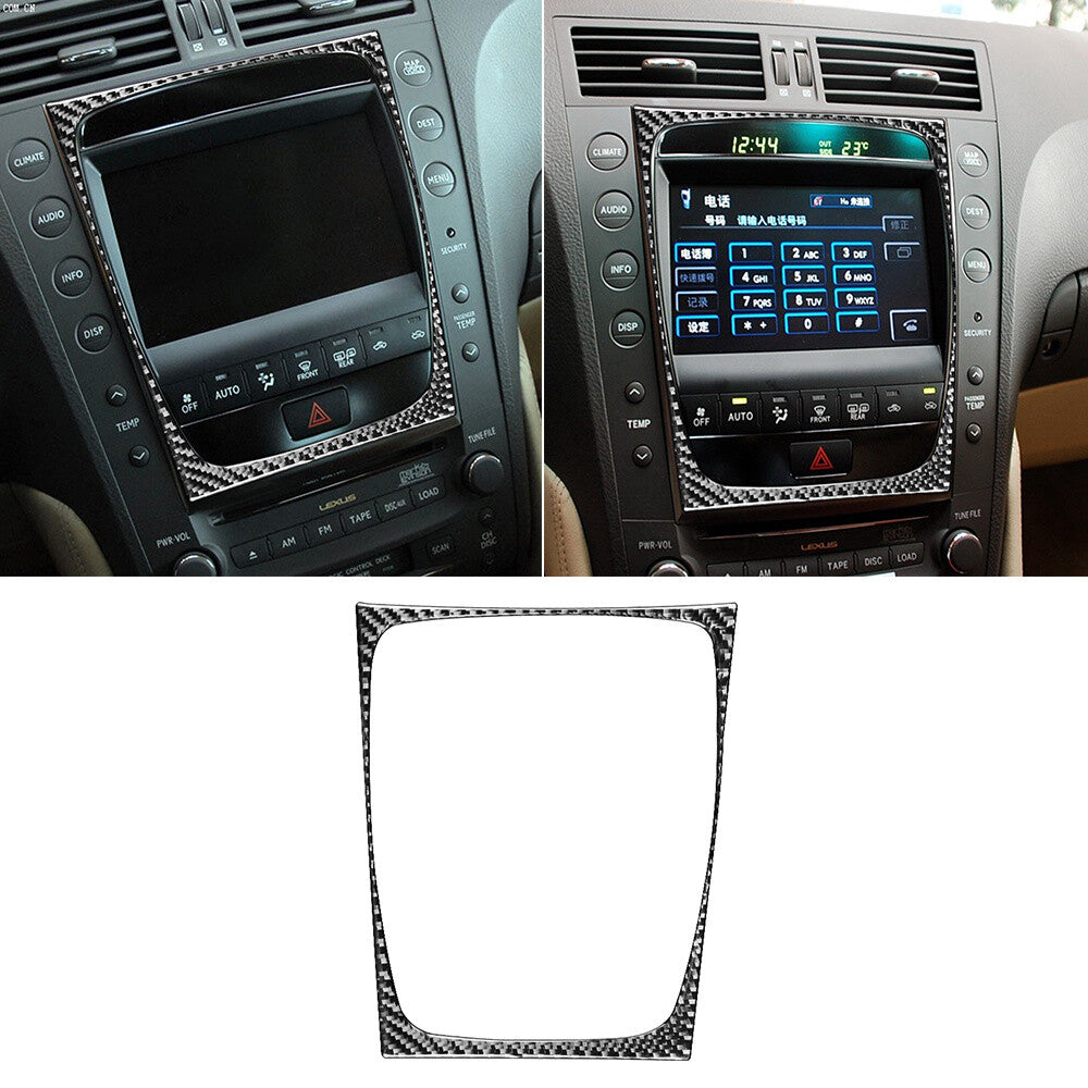 Carbon Fiber AC Air Conditioning Panel Trim For Luxus GS 2006-11 Car Accessories