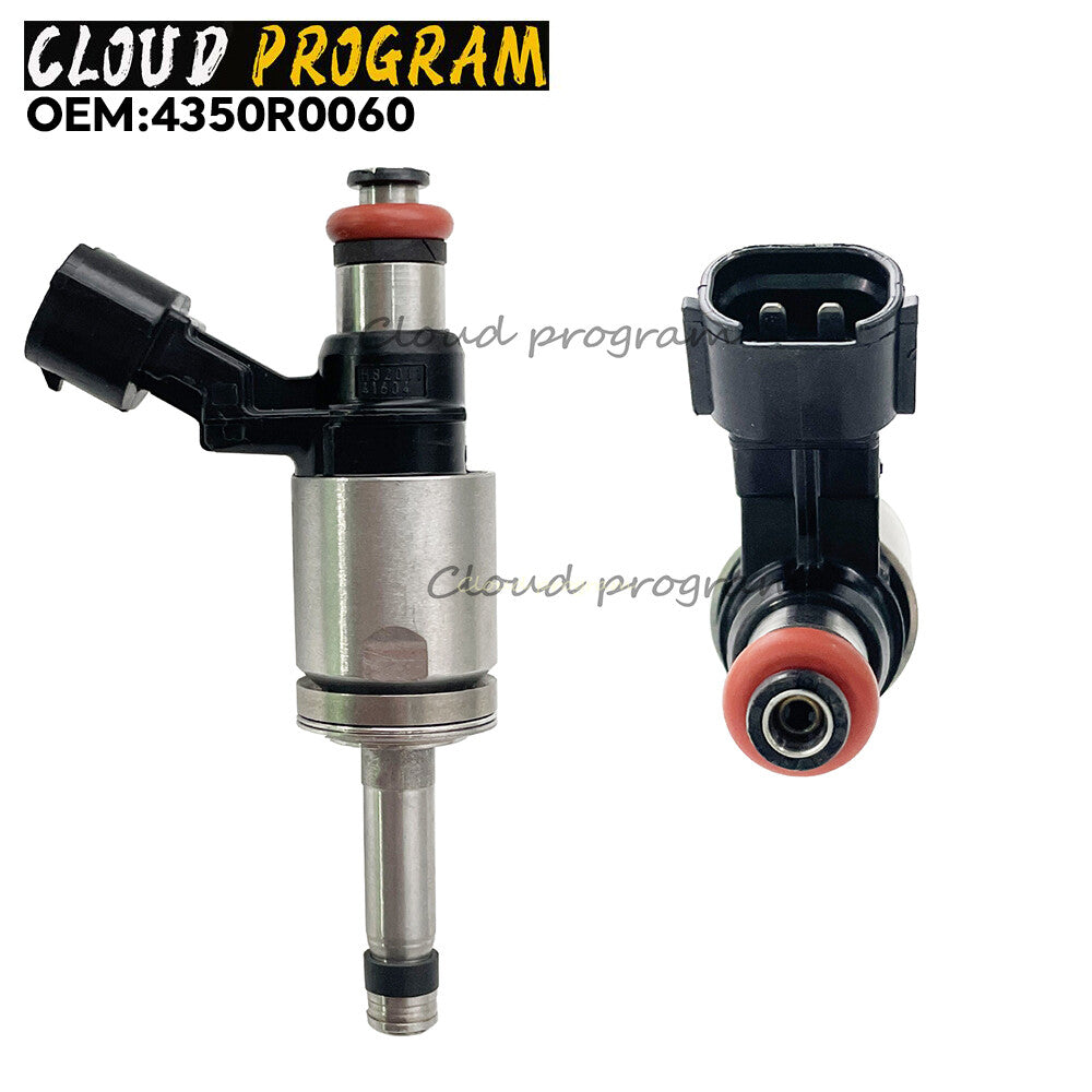 NEW 4 sets fuel injector 4350R0060 for Renault 1.2 Tce for NISSAN Qashqai 1.2