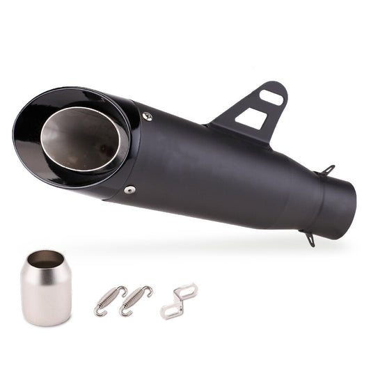 Universal 38-51mm Motorcycle ATV Slip On Exhaust Muffler Silencer Pipe Short