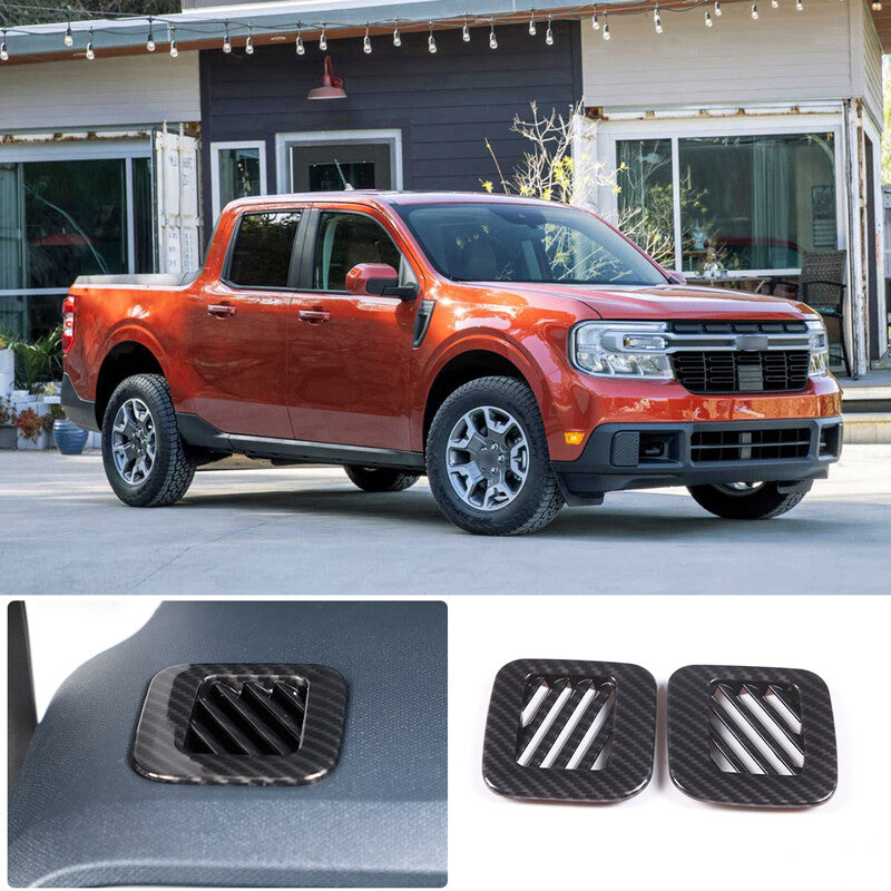 Carbon fiber toggle switch button panel decorative sticker for Corvette C8 20-23