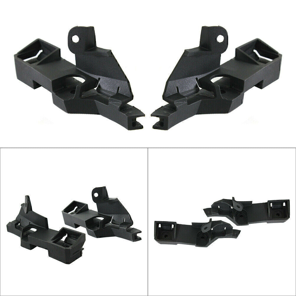 Bumper Bracket For 2002-2005 for BMW 325i 325xi Sdn/Wgn Guide, Plastic Front LH RH