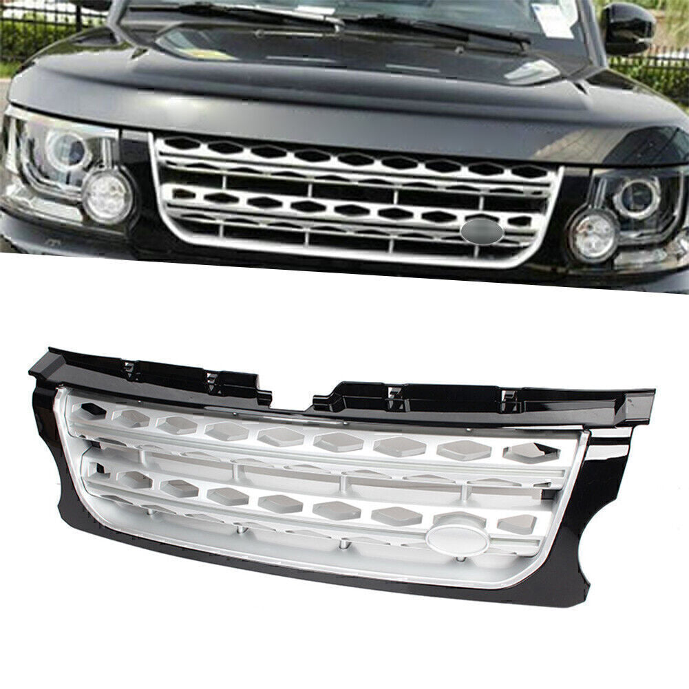 1x Front Bumper Honey Comb Mesh Grille Fit 2014-2016 15 for Land Rover LR4 LR051299