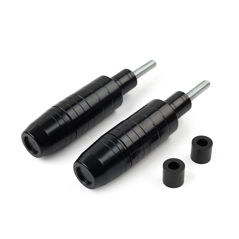 8MM Motorcycle Frame Exhaust Slider Falling Protector Anti Crash Pad 1Pair