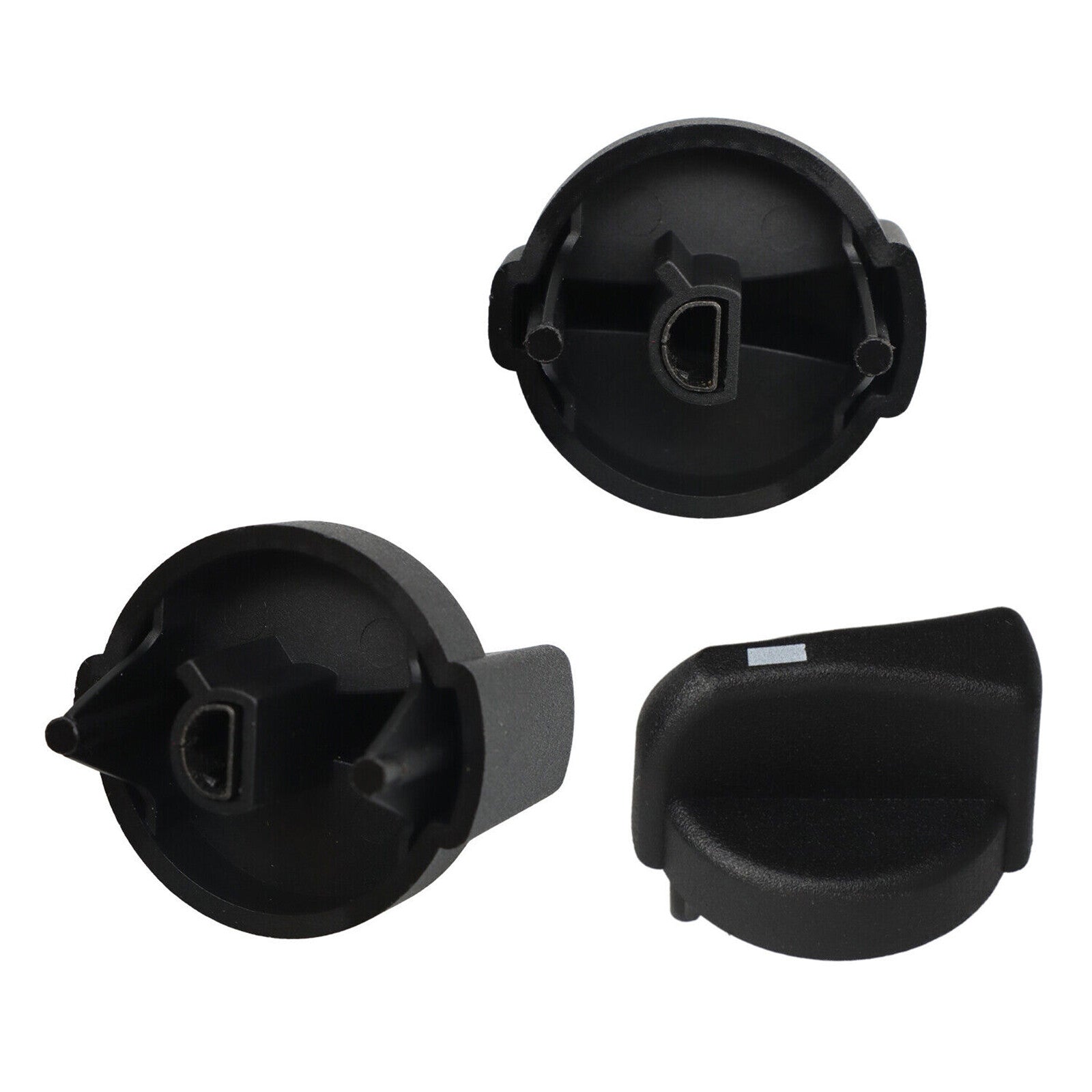 3 AC Heater Control Knobs Replacement Parts for Peterbilt Models 1987-2011