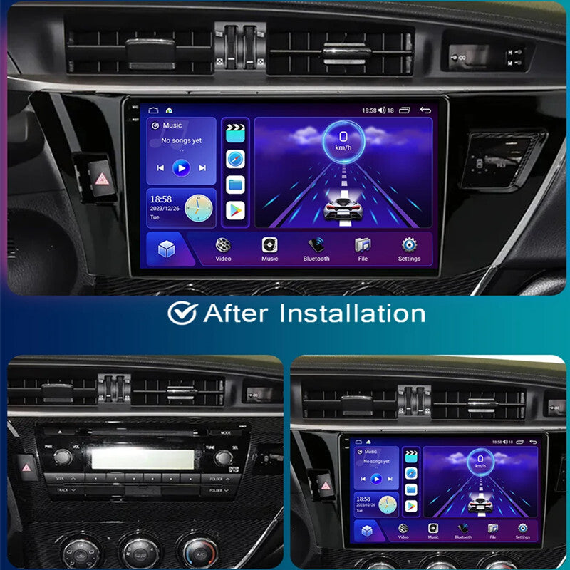 10.1inch Car Multimedia Player GPS Navi Radio for Toyota for Corolla 11 14-16 E170