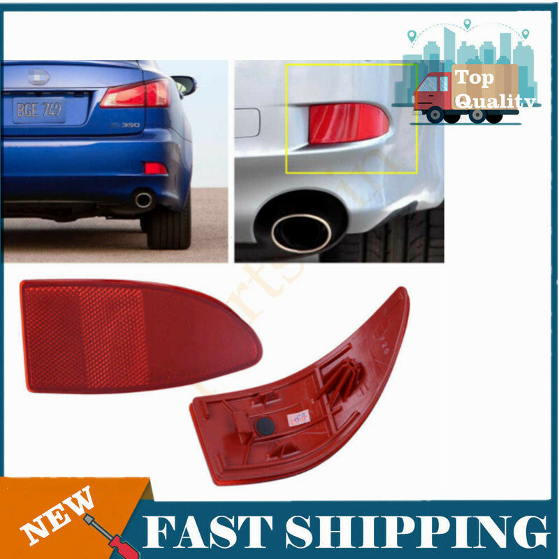 Right rear bumper reflector light applicable to for Lexus IS250 IS350 2006-12 2013 brake lights